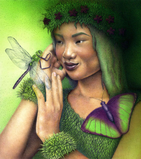 Green Goddess of New Beginnings