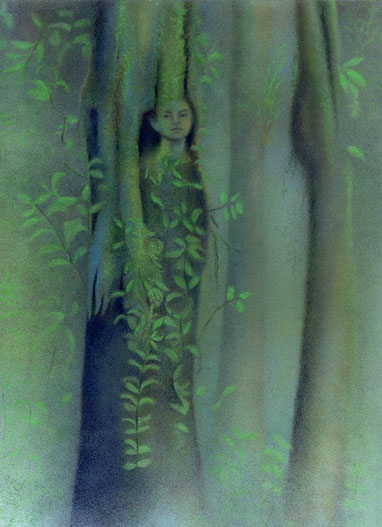 TREE FROG FAERY by Kristen Schwartz